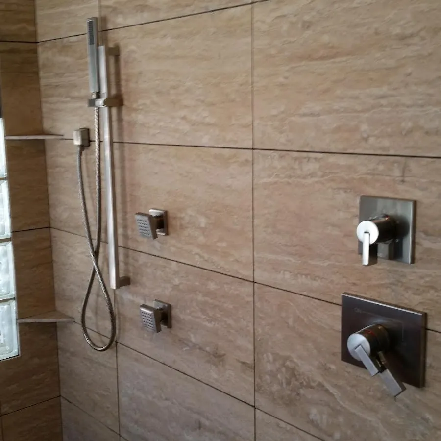 Shower fixture installation for Water Heater Replacement in Jackson